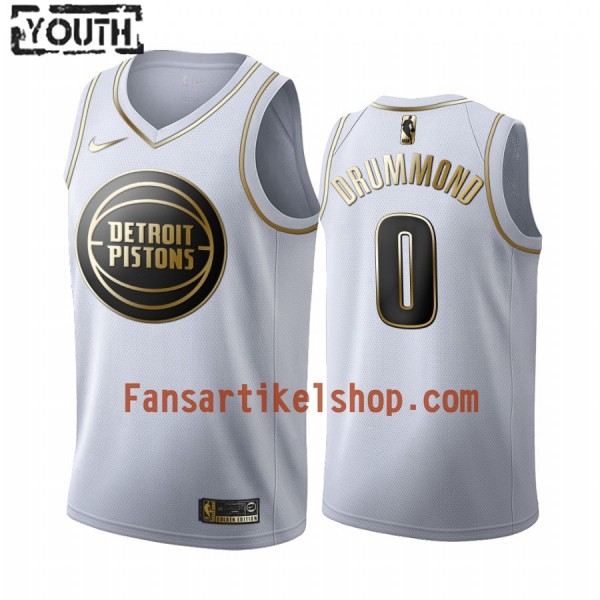 NBA Detroit Pistons Trikot Andre Drummond 0 Nike 2019-2020 Weiß Golden Edition Swingman - Kinder NBA Detroit Pistons Trikot Andre Drummond 0 Nike 2019-2020 Weiß Golden Edition Swingman - Kinder